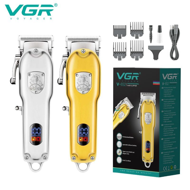 ماكينة حلاقة VGR V-652 ببنية معدنية - الصورة 3